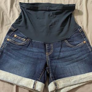 Maternity Jean shorts